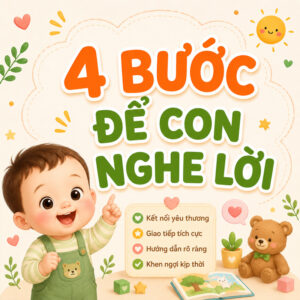 4 bước để con nghe lời (2 buổi)